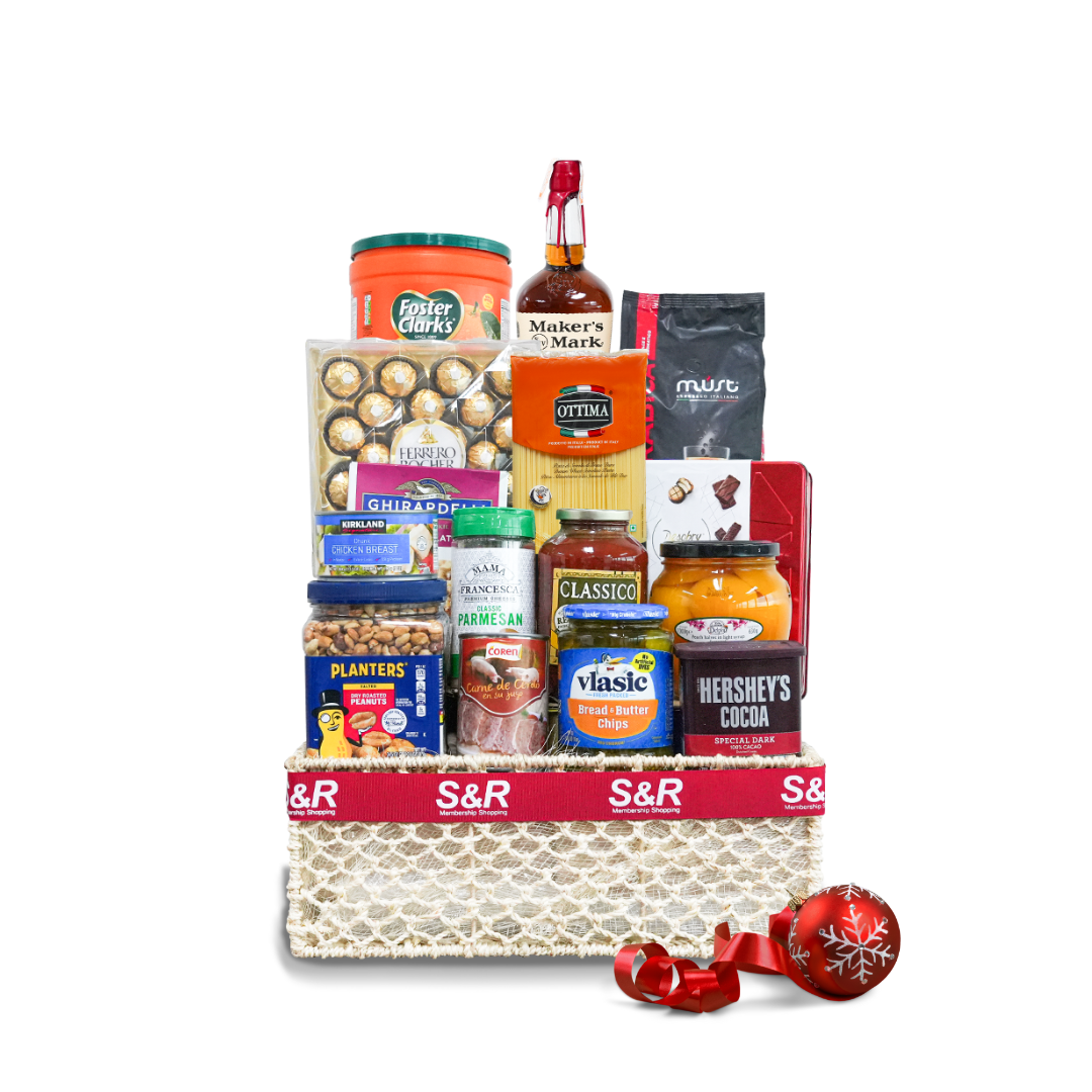 S&R Christmas Abundant Grace Holiday Basket
